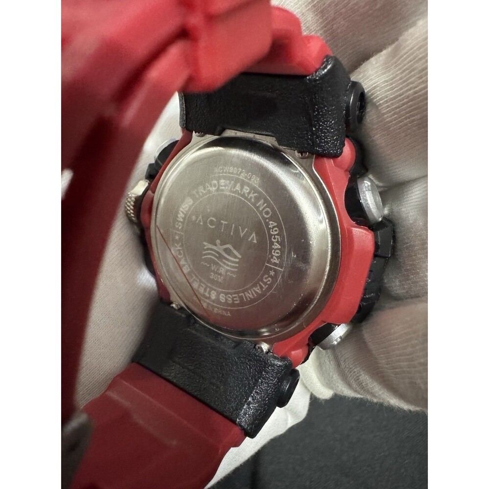 Activa X Invicta Digital Men's Watch - 49mm, Red - Picture 9 of 11